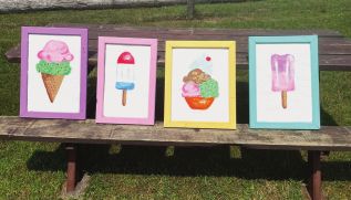 Bright colours will rule the day at the New Good’s Ice Cream and Snack Shack